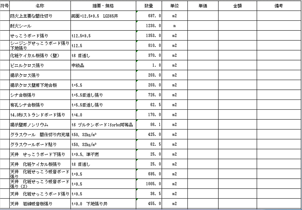 Excelデータ（変換後）